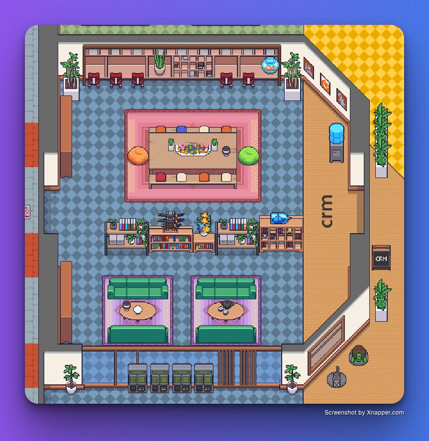 The Workshop inside the Campus virtual venue